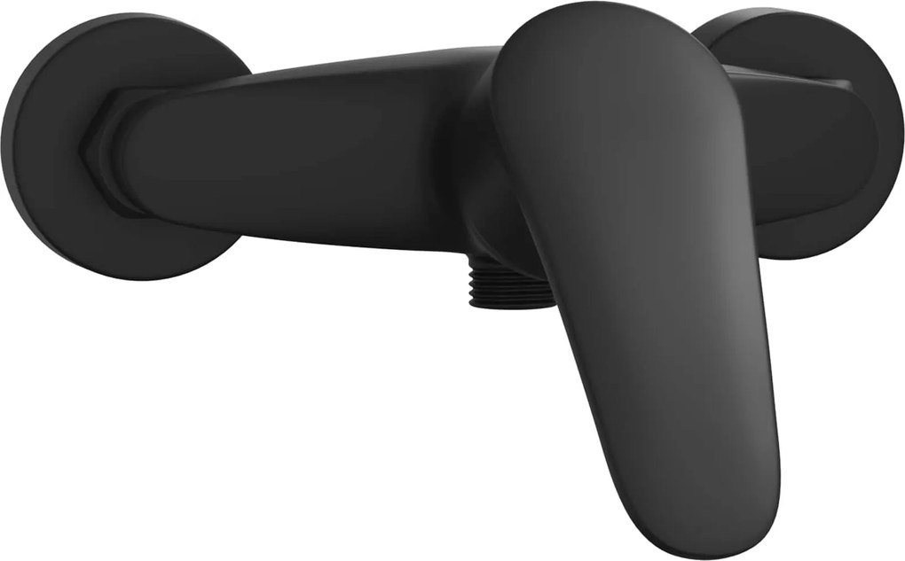 vidaXL Robinet mixer pentru duș Negru G 1 / 2 inci