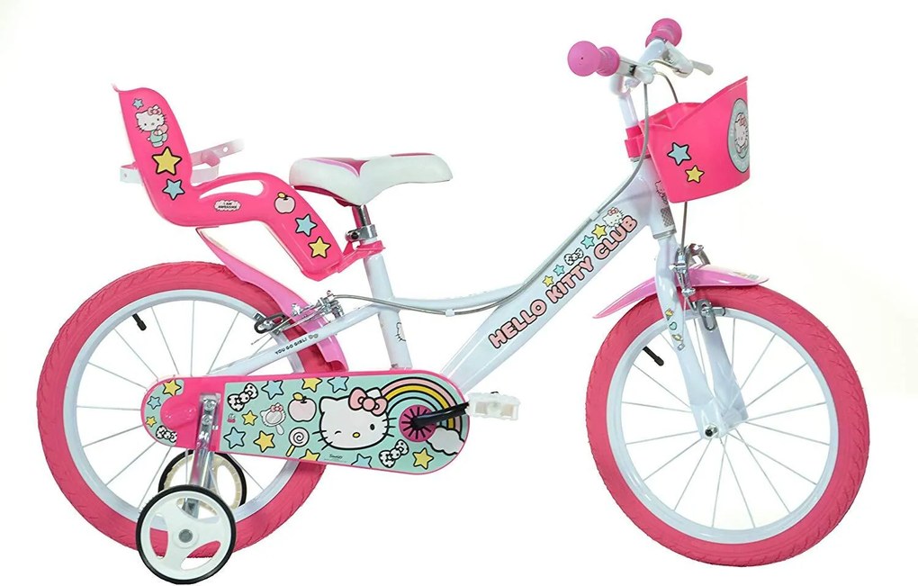 BICICLETA COPII 16'' HELLO KITTY - DINO BIKES (164R-HK2)