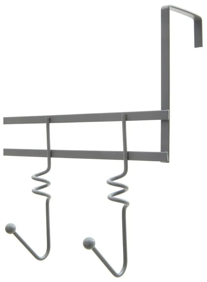 Cuier de ușă gri din metal 46 cm Jaxen – Premier Housewares