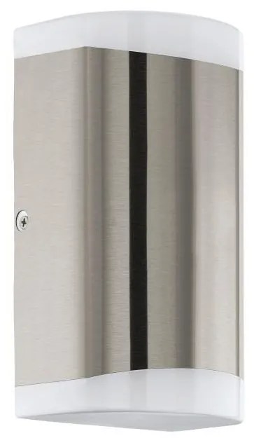 Aplică LED de exterior CARPINERA 2xGU10/4,6W/230V IP44 Eglo 75543