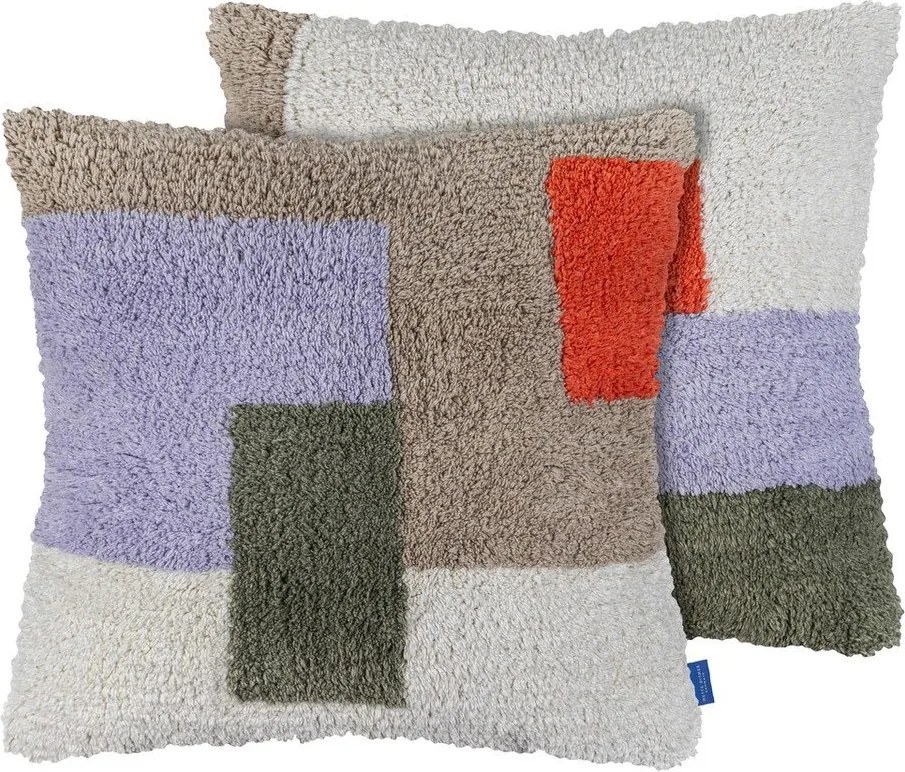 Față de pernă din bumbac 50x50 cm Brick – Mette Ditmer Denmark