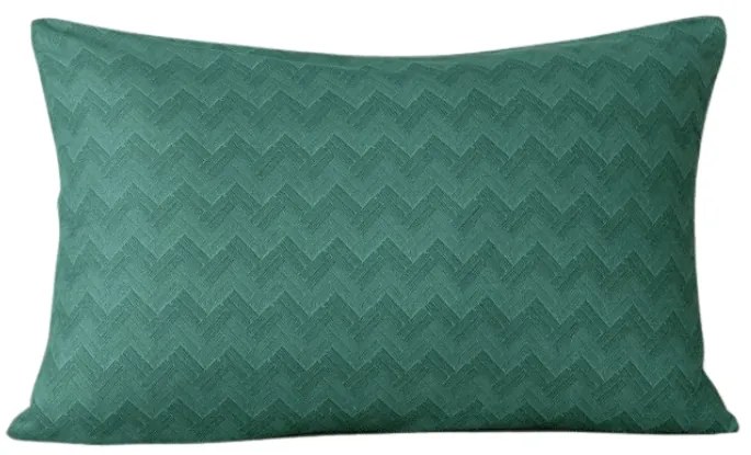 Husa de perna flanel ZEFELLE 50x70 cm, verde inchis
