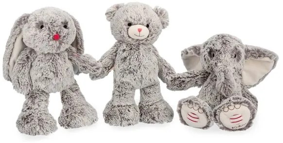 Kaloo - Jucărie de pluș cu melodie, iepure ROUGE