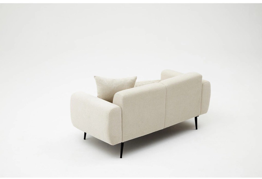 Canapea 2-locuri Slider (crem + negru). 1106658