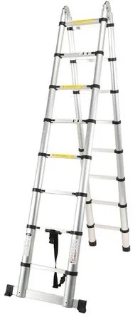 Scara telescopică, 2 x 2,5 m, XXL