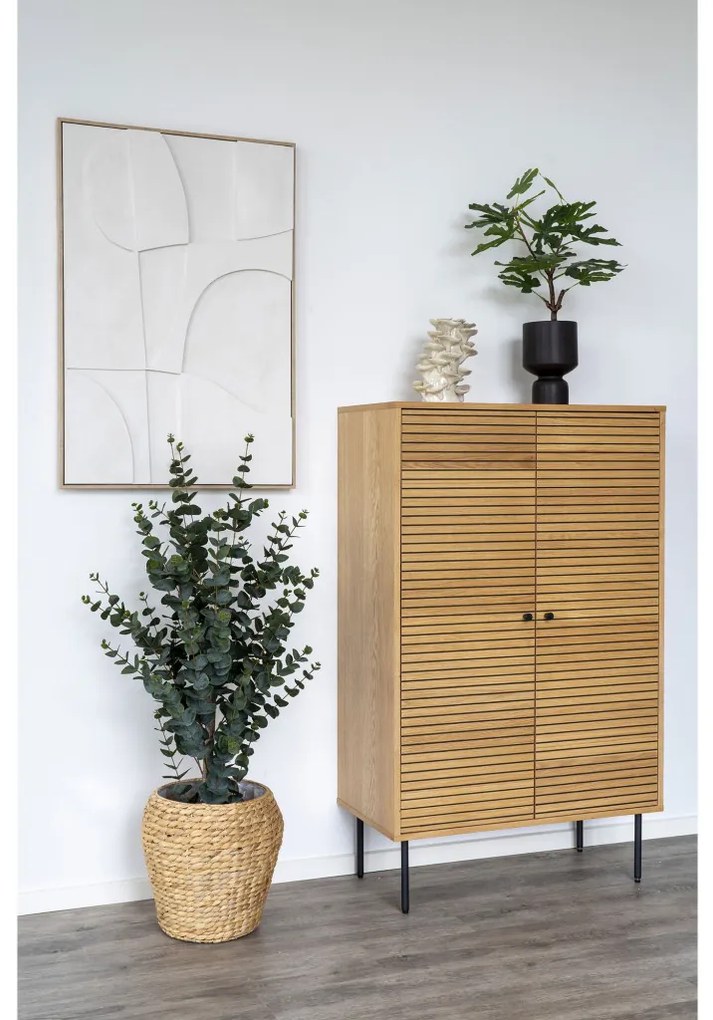 Madeline relief pe pânză, alb, nr.2 60x90 cm