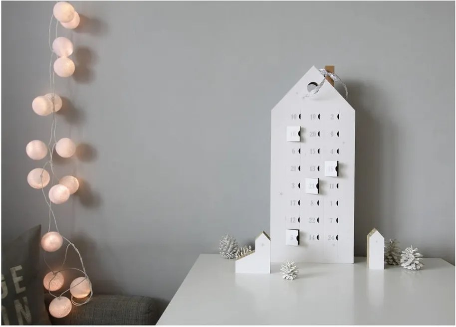 Calendar advent cu detalii argintii Unlimited Design for kids