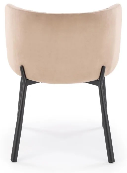 Scaun K531 velvet bej