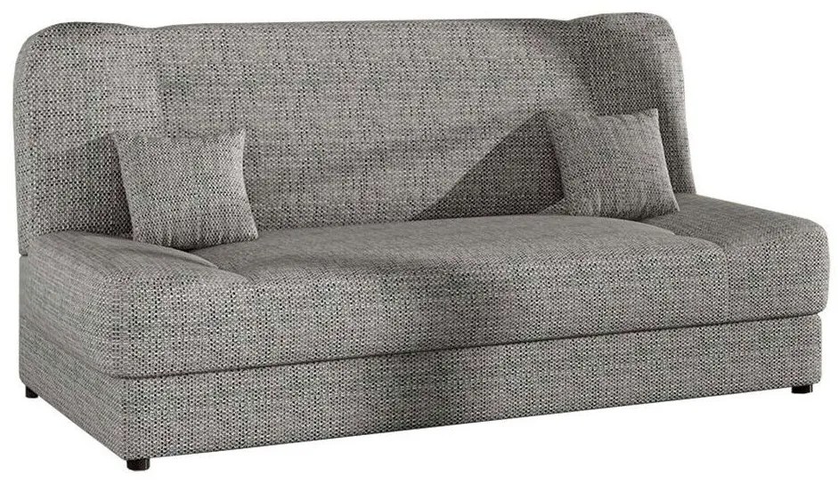 Canapea extensibilă Miami 104 Cutie de pat, 86x195x87cm, 52 kg, Picioare: Plastic