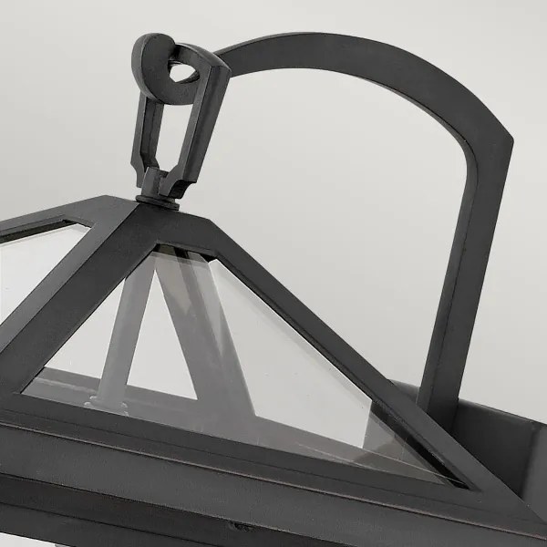 Quintiesse QN-ALFORD-PLACE2-M-MB - Aplică de exterior ALFORD M 2xE14/40W/230V IP44