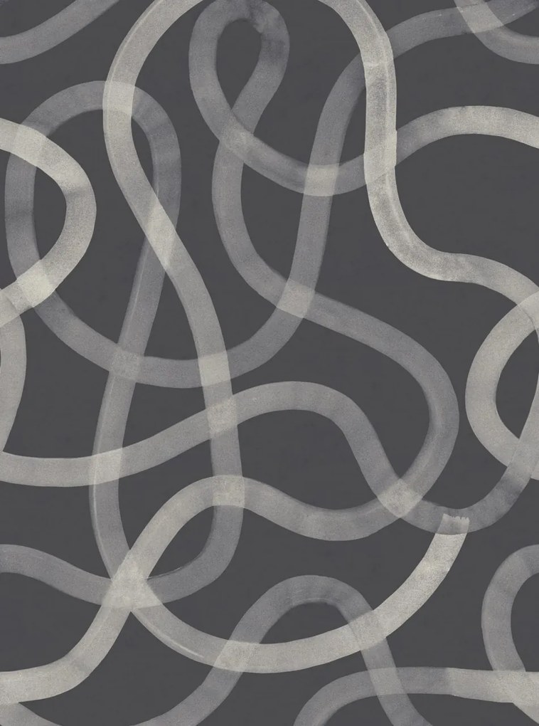 Fototapet, Serpentine, Graphite, Rebel Walls