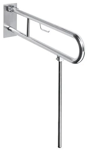 Mâner din inox, 10 x 25 cm, argintiu