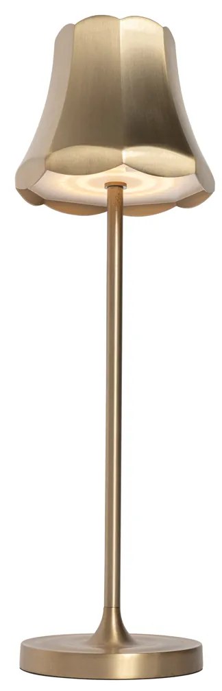 Lampă de masă retro aurie reîncărcabilă IP44 - Granny