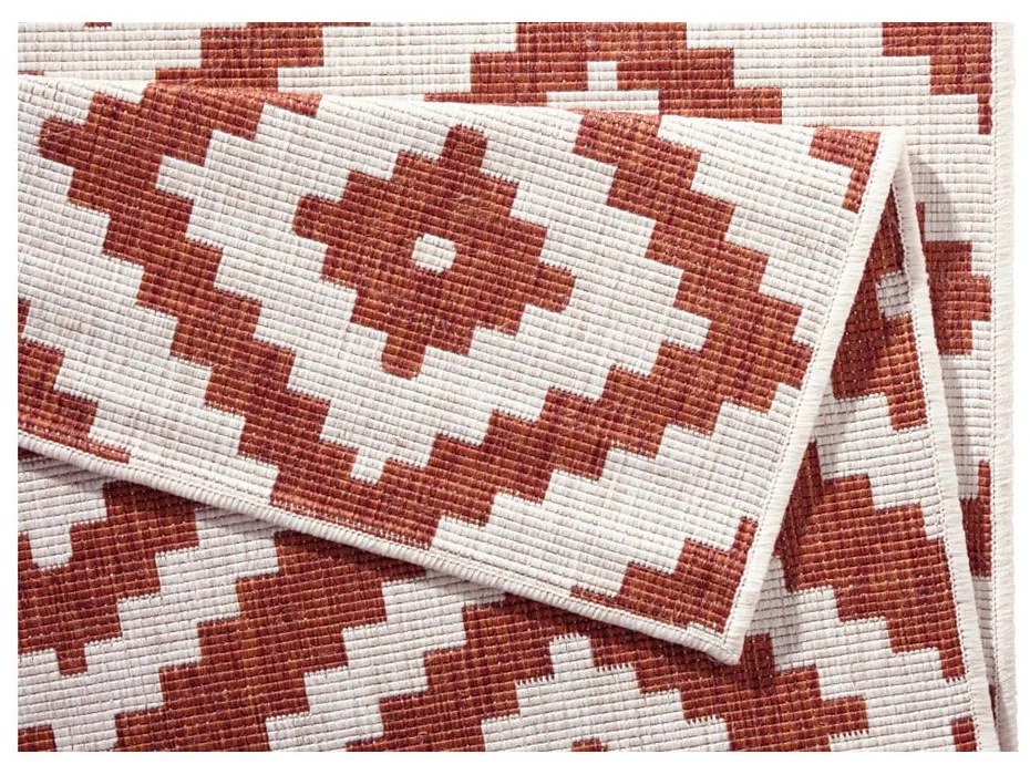 Covor adecvat pentru exterior NORTHRUGS Malta, 120 x 170 cm, maro - crem