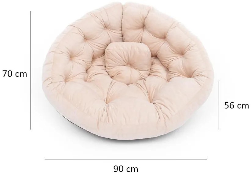Taburete Dekisu (crem). 1094520