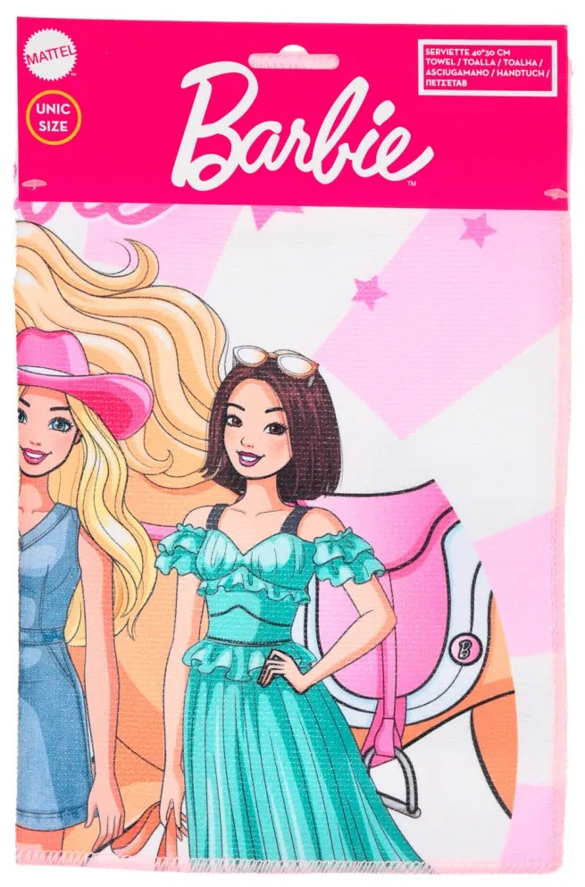 Barbie Country prosop de mână, prosop de față, prosop 40x30 cm