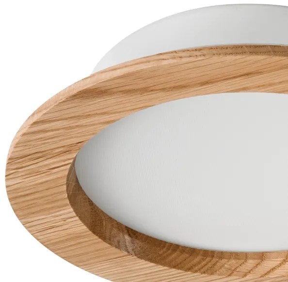 Corp de iluminat LED încastrat WOODY SPOT LED/16,5W/230V 4000K stejar ø 18,5 cm