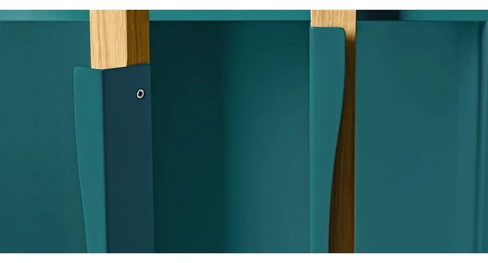 Vitrină Woodman Avon, albastru turcoaz