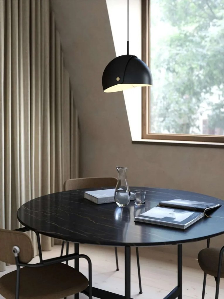 Lustra/Pendul metalic design nordic Align negru