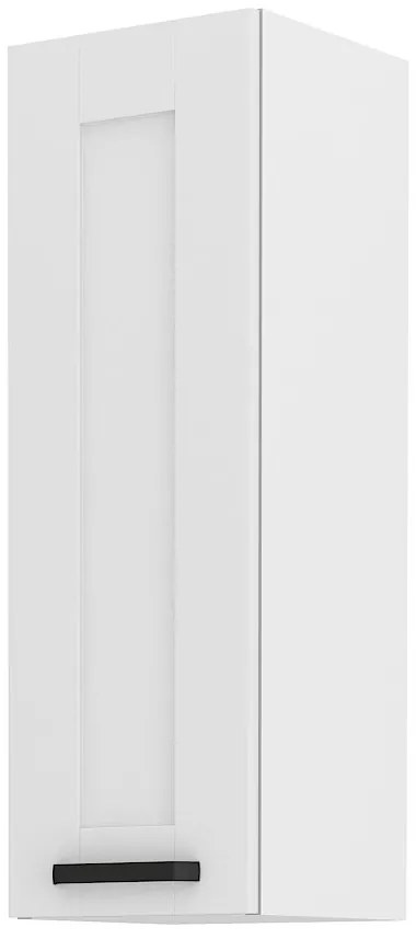 Dulap superior de bucătărie Lucid 30 G 90 1F (alb + alb). 1041053