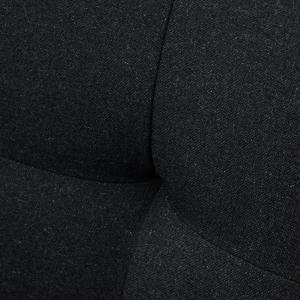 HOMCOM Canapea Extensibilă cu 3 Locuri, 2 Brațe Detașabile și Suport pentru Pahare, 181x77x78 cm, Gri antracit | Aosom Romania