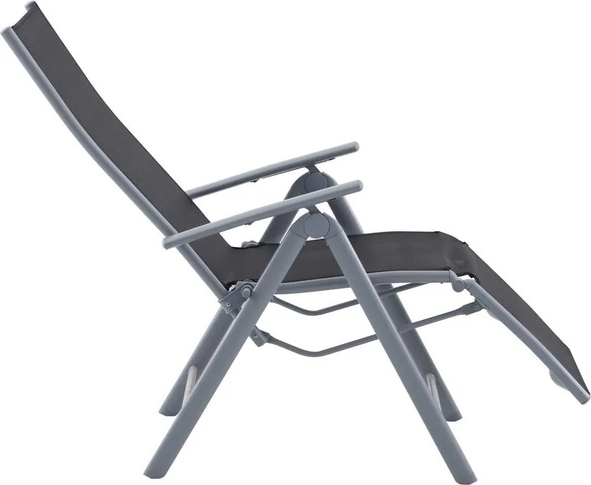 Scaun de grădină negru din metal Ariola – Garden Pleasure