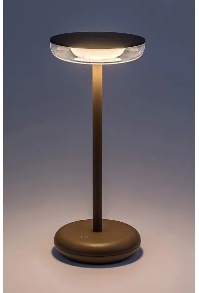 Lampă LED dimabilă de exterior Rabalux 77089 KONIN LED/6W/5V IP44 maro