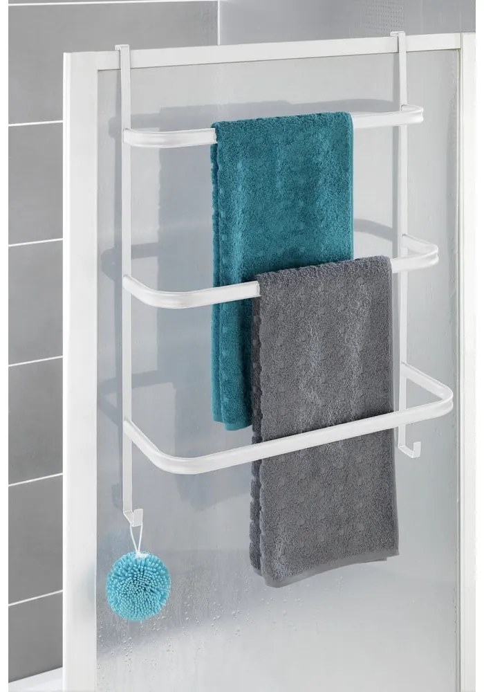 Suport pentru prosoape alb mat de agățat din oțel Irpinia – Wenko