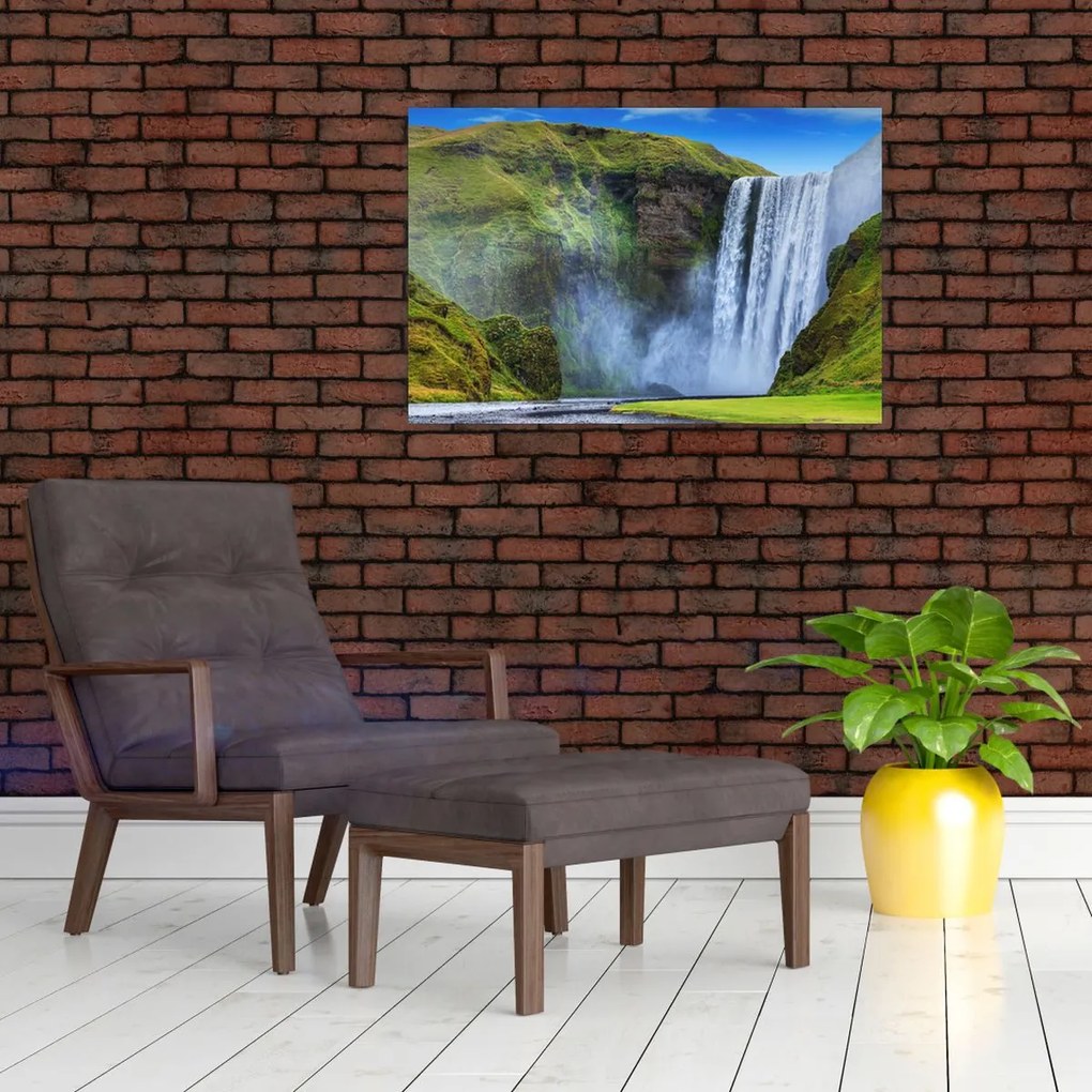 Tablou - Cascada Seljalandsfoss (90x60 cm)