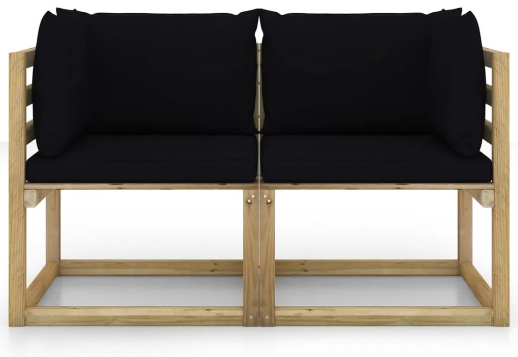 Canapea de gradina neagra, MAJKEN