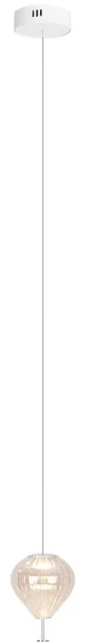Lustră LED pe cablu MAXLIGHT P0527 PALLONCINI 2xLED/3W/230V d. 12 cm transparent
