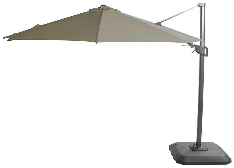 Umbrelă de soare verde ø 350 cm Shadowflex – Hartman