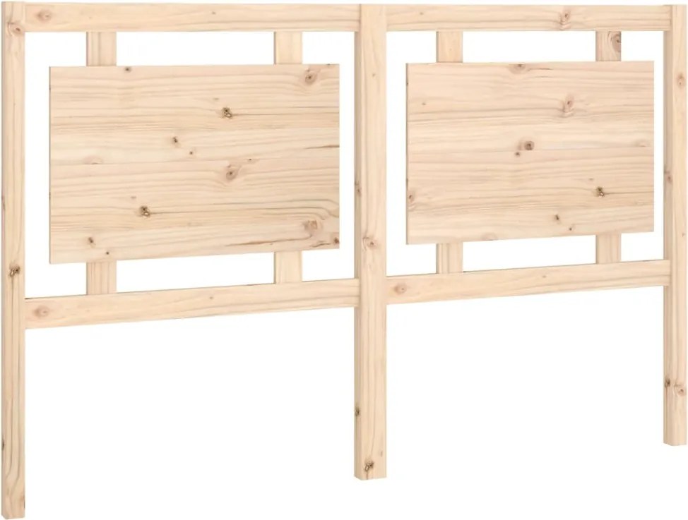 vidaXL Tăblie de pat, 155,5x4x100 cm, lemn masiv de pin