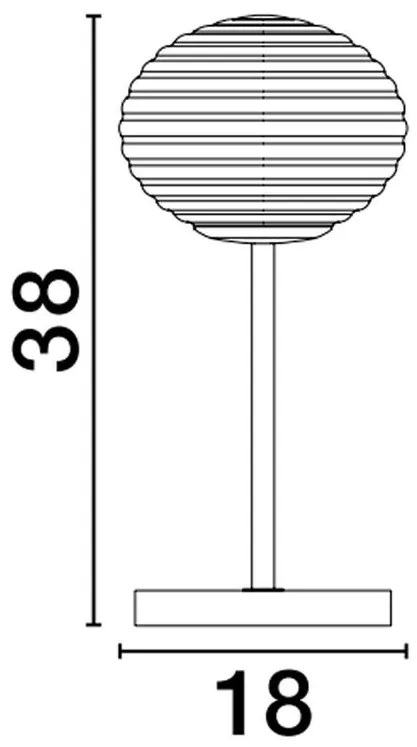 Veioza/Lampa de masa design modern decoprativ ALLEN