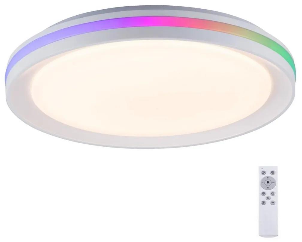 Plafonieră LED RGB dimabilă RIBBON 15W/230V Leuchten Direkt 15544-16