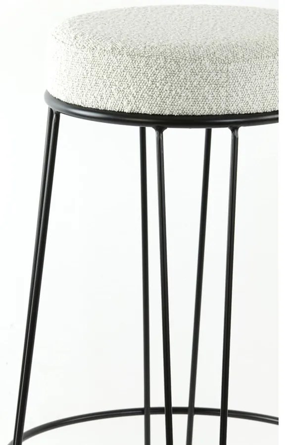 Scaun de bar alb Alice – Light & Living