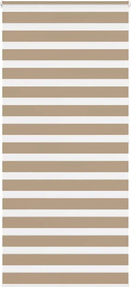 vidaXL Jaluzea tip zebra 115x200 cm lățime țesătură 110,9 cm poliester