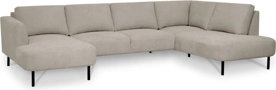 Colțar bej (cu colț pe partea dreaptă/în formă de "U") Hero – Scandic