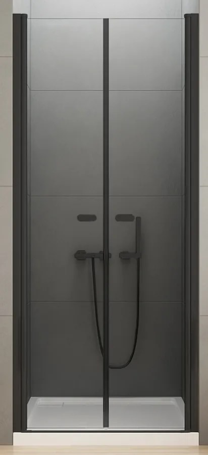 New Trendy New Soleo Black uși de duș 100 cm înclinabilă D-0216A