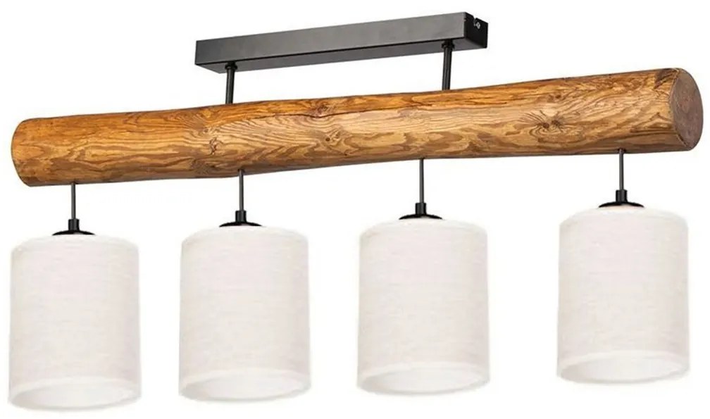 Spot-Light 62804451 - Lustră aplicată TRENO 4xE27/25W/230V, finisaj pin