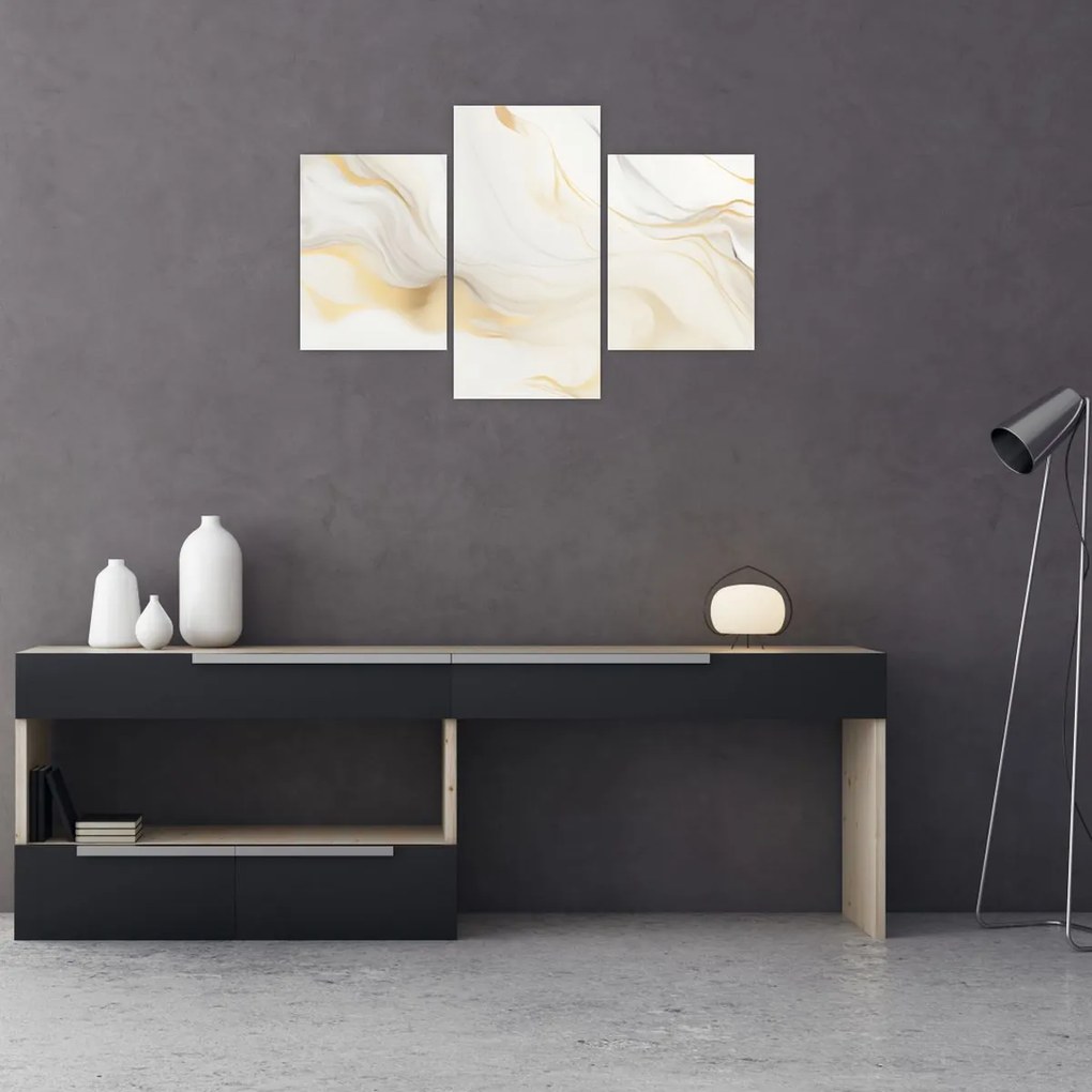 Tablou - Abstracție cu decor (90x60 cm)