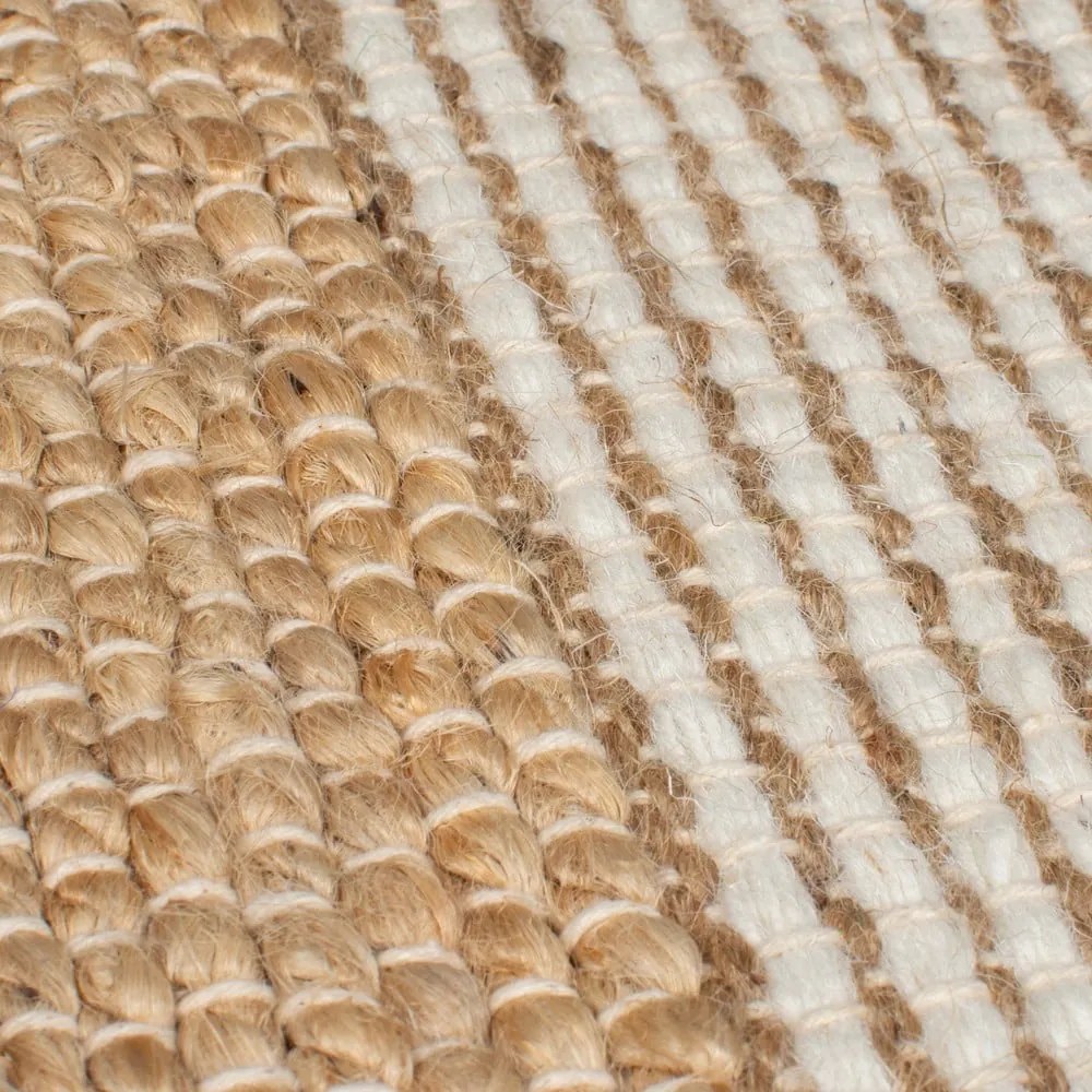 Covor verde/în culoare naturală țesut manual din amestec de iută 120x170 cm Medina Blocks – Flair Rugs