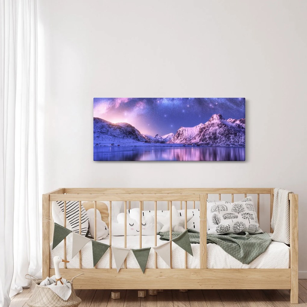 Tablou - Peisaj arctic (120x50 cm)