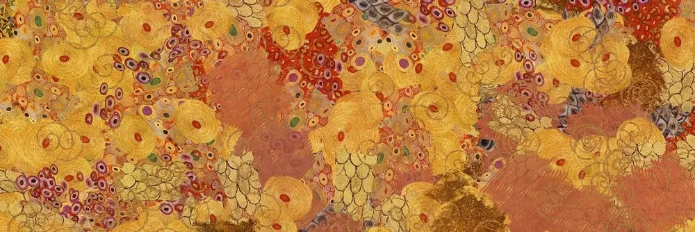 Tablou abstract în stilul lui de G.Klimt