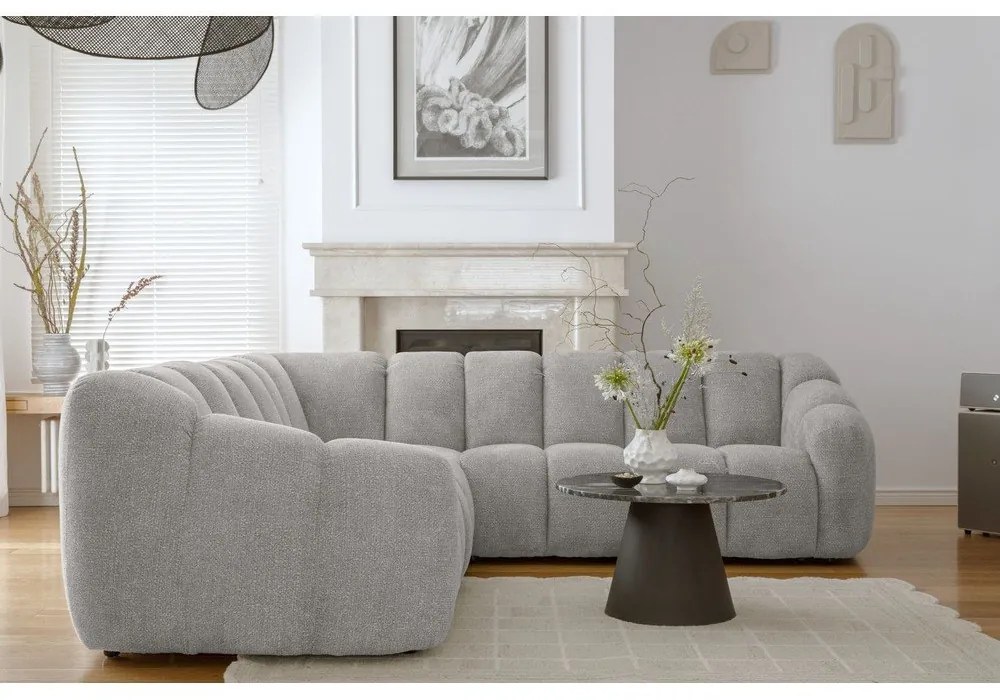 Colțar gri deschis Shell – Miuform