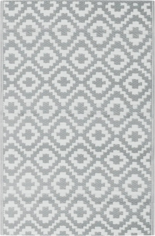 vidaXL Covor de exterior, ARAKIL gri, 190x290 cm, PP