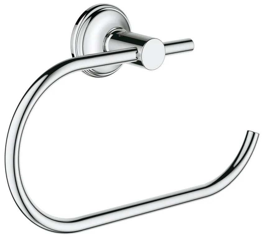 Grohe Essentials Authentic suport pentru hârtie igienică StarLight Chrome 40657001