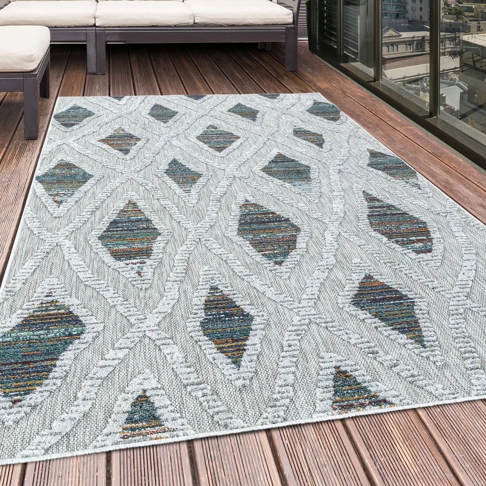 Covor de exterior gri deschis 80x150 cm Bahama – Ayyildiz Carpets