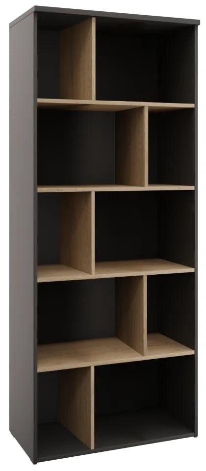 Bibliotecă ADAPO 02, antracit