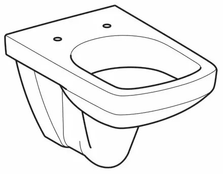 Vas wc suspendat Geberit Selnova fara capac alb cu spalare verticala